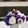 Purple Flower Centerpieces