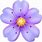 Purple Flower Emoji