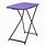 Purple Folding Table