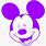 Purple Mickey Mouse