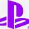 Purple PlayStation Logo