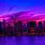 Purple Sunset City