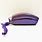 Purple Telephone Handset Cord