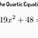 Quartic Formula