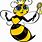 Queen Bumble Bee Cartoon