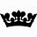 Queen Crown Black Logo