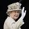 Queen Elizabeth Waving Hand