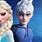 Queen Elsa and Jack Frost