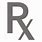 RX Logo Pharmacy PNG