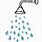 Rain Shower Head Clip Art