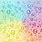 Rainbow Bubbles Background