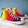 Rainbow Converse Shoes