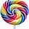 Rainbow Lollipop Candy Clip Art