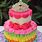 Rainbow Princess Cake