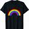 Rainbow T-shirt Design