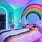 Rainbow Unicorn Room