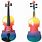 Rainbow Violin