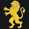 Rampant Lion Symbol