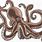 Realistic Cartoon Octopus