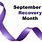 Recovery Month Ribbon