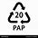 Recycle Symbol 20 Pap Vector