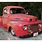 Red 1948 Ford F1