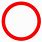 Red Circle SVG