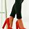 Red Heel Shoes Women
