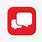 Red Messages App Icon