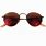Red Mirrored Sunglasses