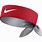 Red Nike Headband