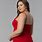 Red Plus Size Party Dress