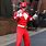 Red Power Ranger Adult Costume