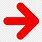 Red Right Arrow Icon