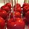 Red Toffee Apples