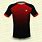 Red and Black Jersey