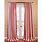 Red and White Striped Curtains