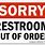 Restroom Out of Order Clip Art