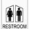 Restroom Sign Templates