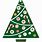 Retro Christmas Tree Clip Art
