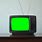 Retro TV Green screen