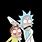 Rick and Morty AMOLED Wallpaper
