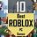 Roblox Games Only