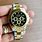 Rolex Watch Gold and Silver