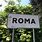 Roma Cartello Stradale
