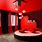 Rooms with Red Wallpaper