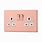 Rose Gold Plug Sockets