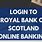 Royal Bank of Scotland Online