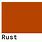 Rust Red-Orange Paint Color