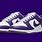 SB Dunk Low Purple